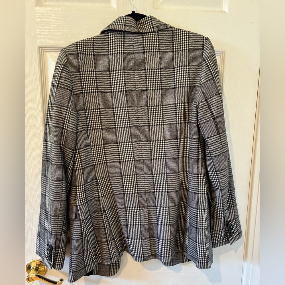 Gap Plaid Blazer - image 2